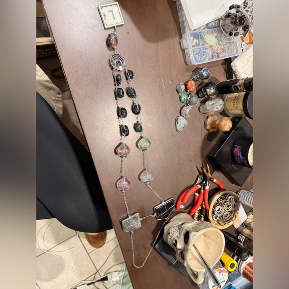 Fluorite Charm - Picture 1 of 3